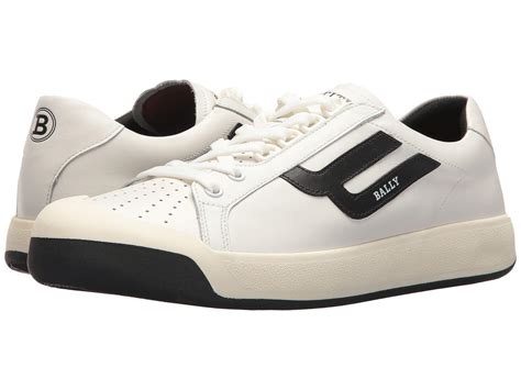 white bally sneakers.